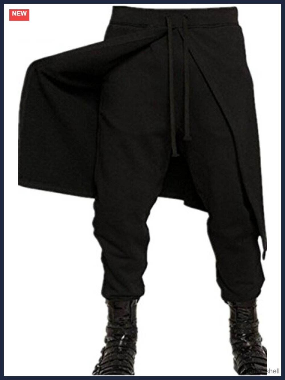 Men's Renaissance Pirate Pants Polyester Medieval Costume Bottoms